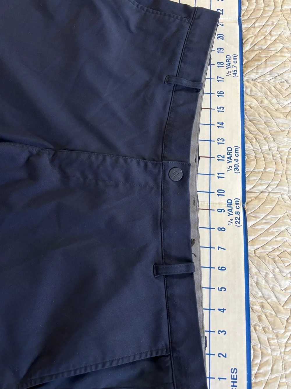 Puma Golf Performance Fit Flexible Flat Front Navy Golf Shorts